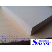 FEUILLE DE PVC de la CHINE 4 * 8, plinthe de mousse de PVC de 5-25mm, WPC BOARD